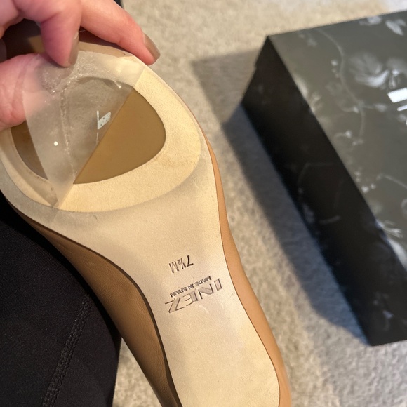 Inez Lola: Almond Nappa Size 7.57.5 / Standard - Picture 10 of 11